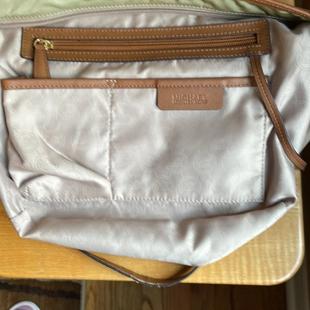 Michael Kors Nylon Shoulder Bag 14”x10”